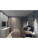 DK4400-WH Встраиваемый светильник, IP 20, 7 Вт, LED 3000, белый, алюминий