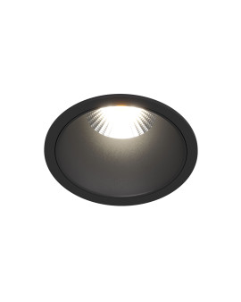 DK4500-BK Встраиваемый светильник, IP 20, 12 Вт, LED 3000, черный, алюминий