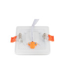 DK4602-WW Встраиваемый светильник, IP 20, 9 Вт, LED 3000, белый, пластик DK4602-WW Встраиваемый светильник, IP 20, 9 Вт, LED 3000, белый, пластик