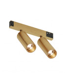 Светильник трековый SPOT SHINE PRIME 8Wx2 48V DC 36° RA?90 3000K IP20 Сатин. лат.