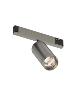 Светильник трековый SPOT ZOOM SHINE PRIME 10W 48V DC 25-55° RA?90 3000K IP20 Темный никель