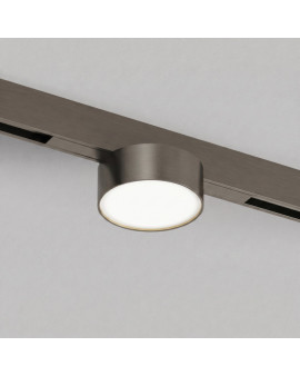 Светильник трековый FLOW SHINE PRIME 6W 48V DC 120° RA?90 3000K IP20 Темный никель