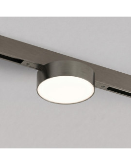 Светильник трековый FLOW SHINE PRIME 8W 48V DC 120° RA?90 3000K IP20 Темный никель