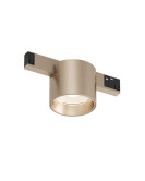 Светильник трековый SPOT SHINE PRIME 8W 48V DC 36° RA?90 3000K IP20 Шампань