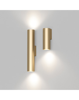 DK5022-SG Настенный светильник, IP20, до 15 Вт, LED, 2xGU10, матовое золото, алюминий