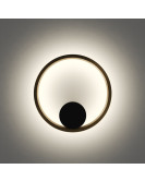 DK5060-BK+SG Бра ORBIT, IP20, 3000К, LED, 10 Вт, черный + сатинированное золото, алюминий