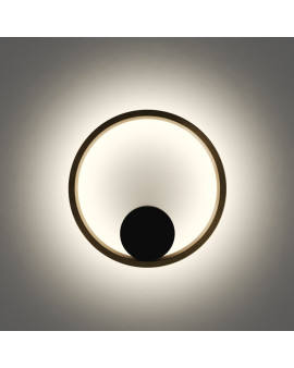 DK5060-BK+SG Бра ORBIT, IP20, 3000К, LED, 10 Вт, черный + сатинированное золото, алюминий DK5060-BK+SG Бра ORBIT, IP20, 3000К, LED, 10 Вт, черный + сатинированное золото, алюминий