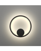 DK5060-BK Бра ORBIT, IP20, 3000К, LED, 10 Вт, черный матовый, алюминий