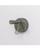 DK5072-DN Бра SHINE WALL со светодиодом, D104*H68, IP20, 3000К, 3W, RA?90, темный никель, алюминий