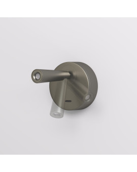 DK5072-DN Бра SHINE WALL со светодиодом, D104*H68, IP20, 3000К, 3W, RA?90, темный никель, алюминий