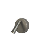 DK5072-DN Бра SHINE WALL со светодиодом, D104*H68, IP20, 3000К, 3W, RA?90, темный никель, алюминий