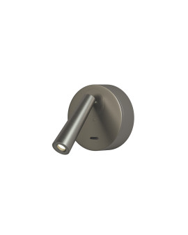 DK5072-DN Бра SHINE WALL со светодиодом, D104*H68, IP20, 3000К, 3W, RA?90, темный никель, алюминий DK5072-DN Бра SHINE WALL со светодиодом, D104*H68, IP20, 3000К, 3W, RA?90, темный никель, алюминий