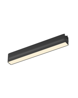 DK5300-BK Светильник для трека Air, серия Linear 3000 со светодиодом, L230*W26*H36мм, 48V DC, 9W, RA?90, 120°, 3000K, IP20, черный, алюминий
