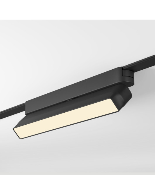 DK5303-BK Светильник для трека Air, серия Linear 3000 со светодиодом, L230*W26*H60мм, 48V DC, 9W, RA?90, 120°, 3000K, IP20, черный, алюминий