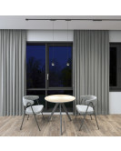 DK5308-BK Светильник для трека Air, серия Grill 3000 со светодиодом, L230*W26*H60мм, 48V DC, 12W, RA?90, 36°, 3000K, IP20, черный, алюминий