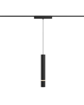 DK5315-BK Светильник для трека Air, серия Hang 3000 со светодиодом, ?35*257мм, 48V DC, 5W, RA?95, 24°, 3000K, IP20, черный, алюминий