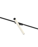 DK5325-BK Светильник для трека Air, серия Ray 3000 со светодиодом, L500*W35*H79mm,?33, 48V DC, 12W, RA?90, 120°, 3000K, IP20, черный, алюминий