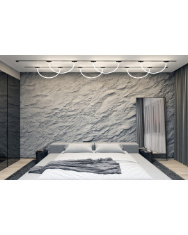 DK5327-BK Светильник для трека Air, серия Ray 3000 со светодиодом, ?22*L1000MM, 48V DC, 12W, RA?90, 360°, 3000K, IP20, черный, алюминий