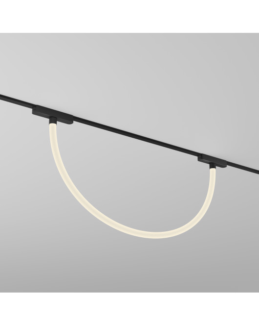 DK5327-BK Светильник для трека Air, серия Ray 3000 со светодиодом, ?22*L1000MM, 48V DC, 12W, RA?90, 360°, 3000K, IP20, черный, алюминий