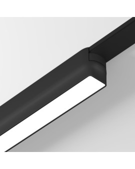 DK5330-BK Светильник для трека Air, серия Linear 4000 со светодиодом, L230*W26*H36мм, 48V DC, 9W, RA?90, 120°, 4000K, IP20, черный, алюминий