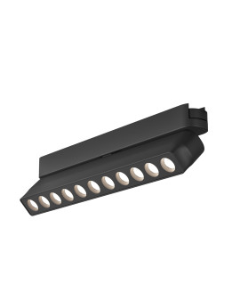 DK5338-BK Светильник для трека Air, серия Grill 4000 со светодиодом, L230*W26*H60мм, 48V DC, 12W, RA?90, 36°, 4000K, IP20, черный, алюминий