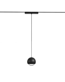 DK5346-BK Светильник для трека Air, серия Hang 4000 со светодиодом, ?80*76мм, 48V DC, 5W, RA?95, 120°, 4000K, IP20, черный, алюминий