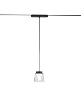 DK5347-BK Светильник для трека Air, серия Hang 4000 со светодиодом, ?90*86mm, 48V DC, 4W, RA?95, 120°, 4000K, IP20, черный, алюминий, стекло, акрил