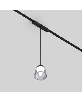DK5347-BK Светильник для трека Air, серия Hang 4000 со светодиодом, ?90*86mm, 48V DC, 4W, RA?95, 120°, 4000K, IP20, черный, алюминий, стекло, акрил
