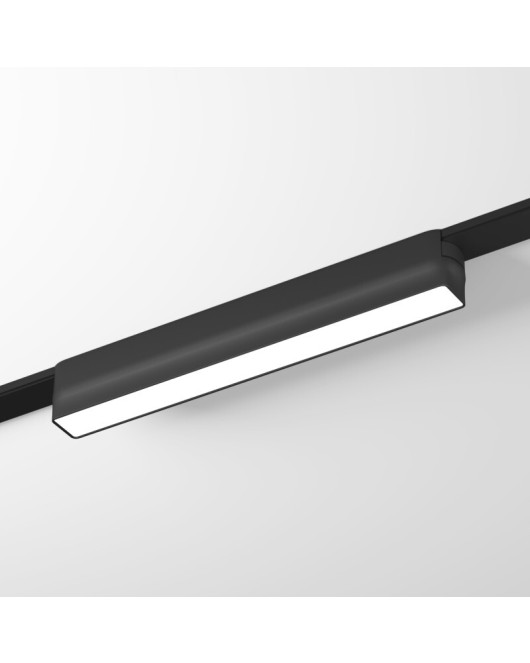 DK5360-BK Светильник для трека Air, серия Linear 2700-6500 со светодиодом, L230*W26*H36мм, 48V DC, 9W, RA?90, 120°, 2700-6500K, IP20, черный, алюминий