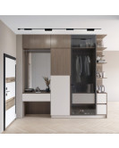 DK5363-BK Светильник для трека Air, серия Linear 2700-6500 со светодиодом, L230*W26*H60мм, 48V DC, 9W, RA?90, 120°, 2700-6500K, IP20, черный, алюминий