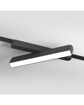 DK5363-BK Светильник для трека Air, серия Linear 2700-6500 со светодиодом, L230*W26*H60мм, 48V DC, 9W, RA?90, 120°, 2700-6500K, IP20, черный, алюминий