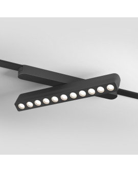 DK5368-BK Светильник для трека Air, серия Grill 2700-6500 со светодиодом, L230*W26*H60мм, 48V DC, 12W, RA?90, 36°, 2700-6500K, IP20, черный, алюминий