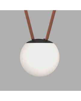 DK5550-BK Cветильник для трека-ремня Belty, серия Orb, со светодиодом, D150*H147мм, 48V DC, 10W, RA90, 120°, 4000K, IP20, белый, акрил