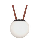 DK5551-BK Cветильник для трека-ремня Belty, серия Orb, со светодиодом, D150*H147мм, 48V DC, 10W, RA90, 120°, 3000K, IP20, белый, акрил