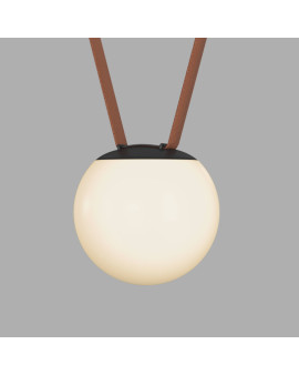 DK5551-BK Cветильник для трека-ремня Belty, серия Orb, со светодиодом, D150*H147мм, 48V DC, 10W, RA90, 120°, 3000K, IP20, белый, акрил