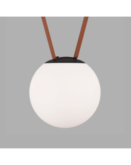 DK5552-BK Cветильник для трека-ремня Belty, серия Orb, со светодиодом, D180*H181мм, 48V DC, 10W, RA90, 120°, 4000K, IP20, белый, акрил
