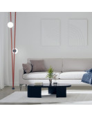DK5553-BK Cветильник для трека-ремня Belty, серия Orb, со светодиодом, D180*H181мм, 48V DC, 10W, RA90, 120°, 3000K, IP20, белый, акрил