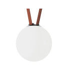 DK5554-BK Cветильник для трека-ремня Belty, серия Orb, со светодиодом, D230*H236мм, 48V DC, 15W, RA90, 120°, 4000K, IP20, черный, акрил