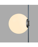 DK5555-BK Cветильник для трека-ремня Belty, серия Orb, со светодиодом, D230*H236мм, 48V DC, 15W, RA90, 120°, 3000K, IP20, черный, акрил DK5555-BK Cветильник для трека-ремня Belty, серия Orb, со светодиодом, D230*H236мм, 48V DC, 15W, RA90, 120°, 3000K, IP20, черный, акрил