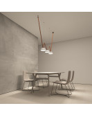 DK5560-WH+BK Cветильник для трека-ремня Belty, серия Flow, со светодиодом, D220*H117мм, 48V DC, 24W, RA90, 120°, 4000K, IP20, белый с черным, алюминий