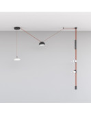 DK5561-BK Cветильник для трека-ремня Belty, серия Flow со светодиодом, D220*H117мм, 48V DC, 24W, RA90, 120°, 3000K, IP20, черный, алюминий DK5561-BK Cветильник для трека-ремня Belty, серия Flow со светодиодом, D220*H117мм, 48V DC, 24W, RA90, 120°, 3000K, IP20, черный, алюминий