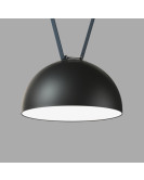 DK5562-BK Cветильник для трека-ремня Belty, серия Flow со светодиодом, D300*H171мм, 48V DC, 28W, RA90, 120°, 4000K, IP20, черный, алюминий
