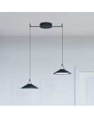 DK5564-BK Cветильник для трека-ремня Belty, серия Flow, со светодиодом, D300*H71мм, 48V DC, 20W, RA90, 120°, 4000K, IP20, черный, алюминий