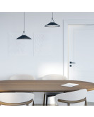 DK5564-BK Cветильник для трека-ремня Belty, серия Flow, со светодиодом, D300*H71мм, 48V DC, 20W, RA90, 120°, 4000K, IP20, черный, алюминий