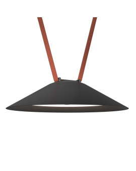 DK5565-BK Cветильник для трека-ремня Belty, серия Flow, со светодиодом, D300*H71мм, 48V DC, 20W, RA90, 120°, 3000K, IP20, черный, алюминий