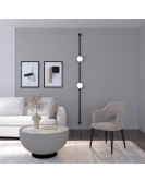 DK5567-BK Cветильник для трека-ремня Belty, серия Flow, со светодиодом, D168*H29.5мм, 48V DC, 10W, RA90, 120°, 3000K, IP20, черный, алюминий