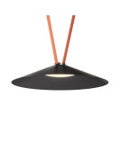 DK5569-BK Cветильник для трека-ремня Belty, серия Flow, со светодиодом, D600*H122мм, 48V DC, 24W, RA90, 120°, 3000K, IP20, черный, алюминий