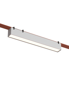 DK5574-WH Cветильник для трека-ремня Belty, серия Linear, со светодиодом, L323*W40*H45мм, 48V DC, 12W, RA90, 120°, 4000K, IP20, белый, алюминий