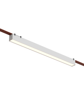 DK5576-WH Cветильник для трека-ремня Belty, серия Linear, со светодиодом, L642*W40*H45мм, 48V DC, 24W, RA90, 120°, 4000K, IP20, белый, алюминий
