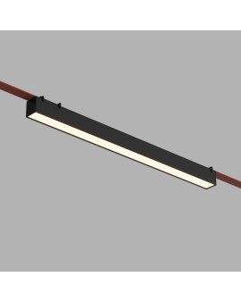 DK5577-BK Cветильник для трека-ремня Belty, серия Linear, со светодиодом, L642*W40*H45мм, 48V DC, 24W, RA90, 120°, 3000K, IP20, черный, алюминий
